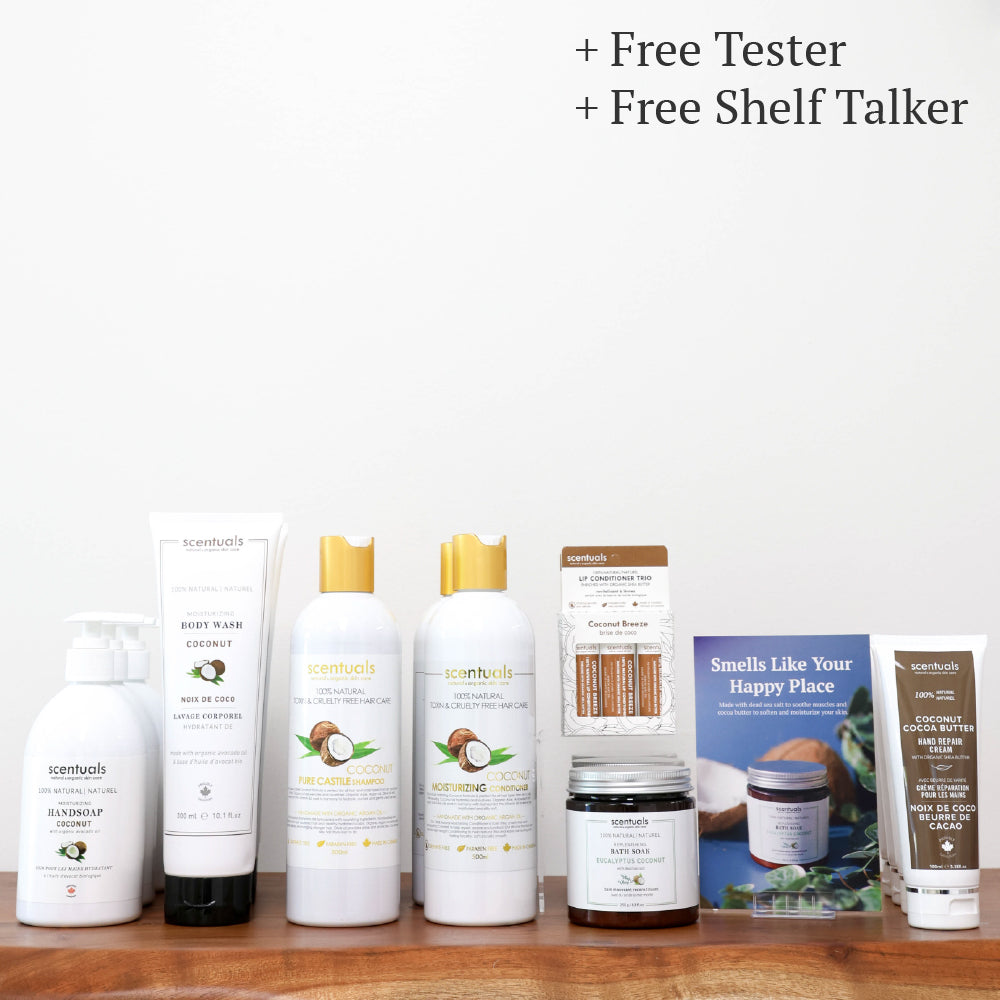 Coconut Shampoo  Scentuals Natural & Organic Skin Care
