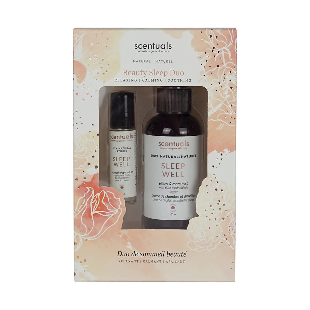 Centered View of Scentuals' Beauty Sleep Duo.