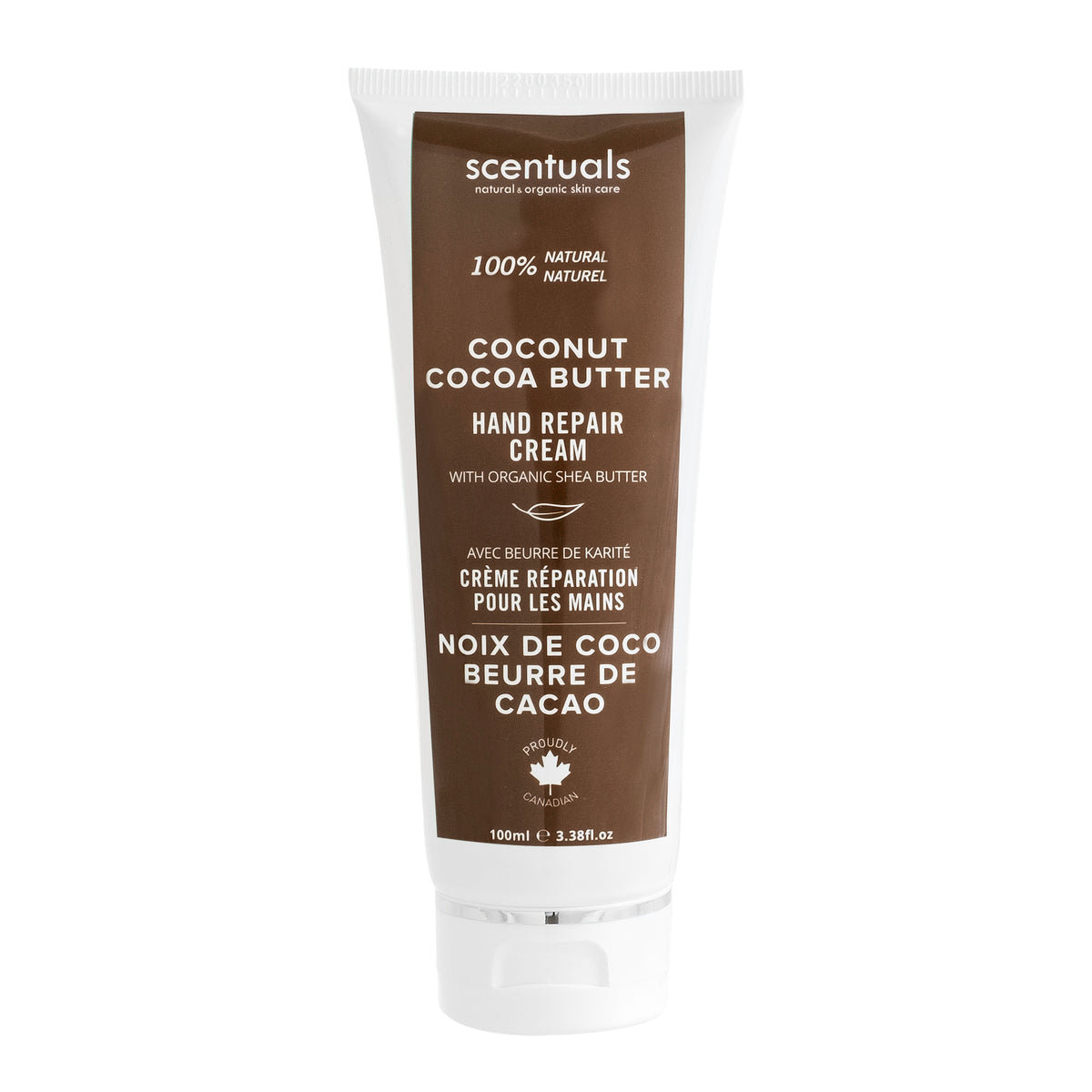 Scentuals Coconut Cocoa Butter Hand Repair Cream 100ml