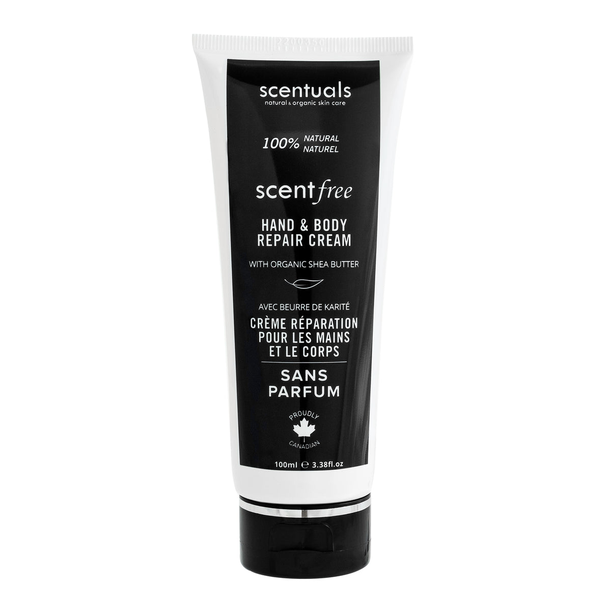 Scentfree Hand Repair Cream. 100% natural with shea butter.