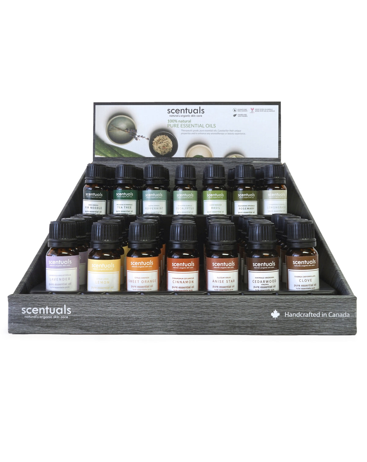 SC Classic Essential Oil Display (14 Free Testers Included)