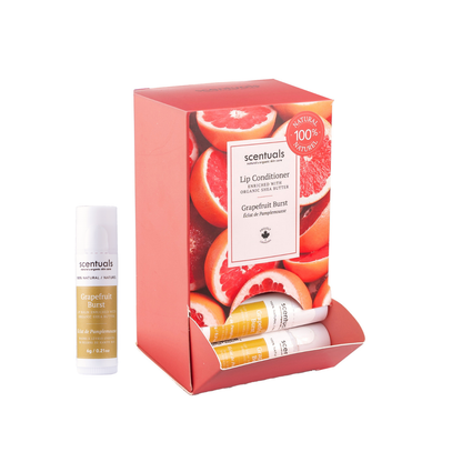 Grapefruit Burst Lip Conditioners (Display of 24)