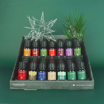 SC Holiday Essential Oils Display (12 Free Testers Included)