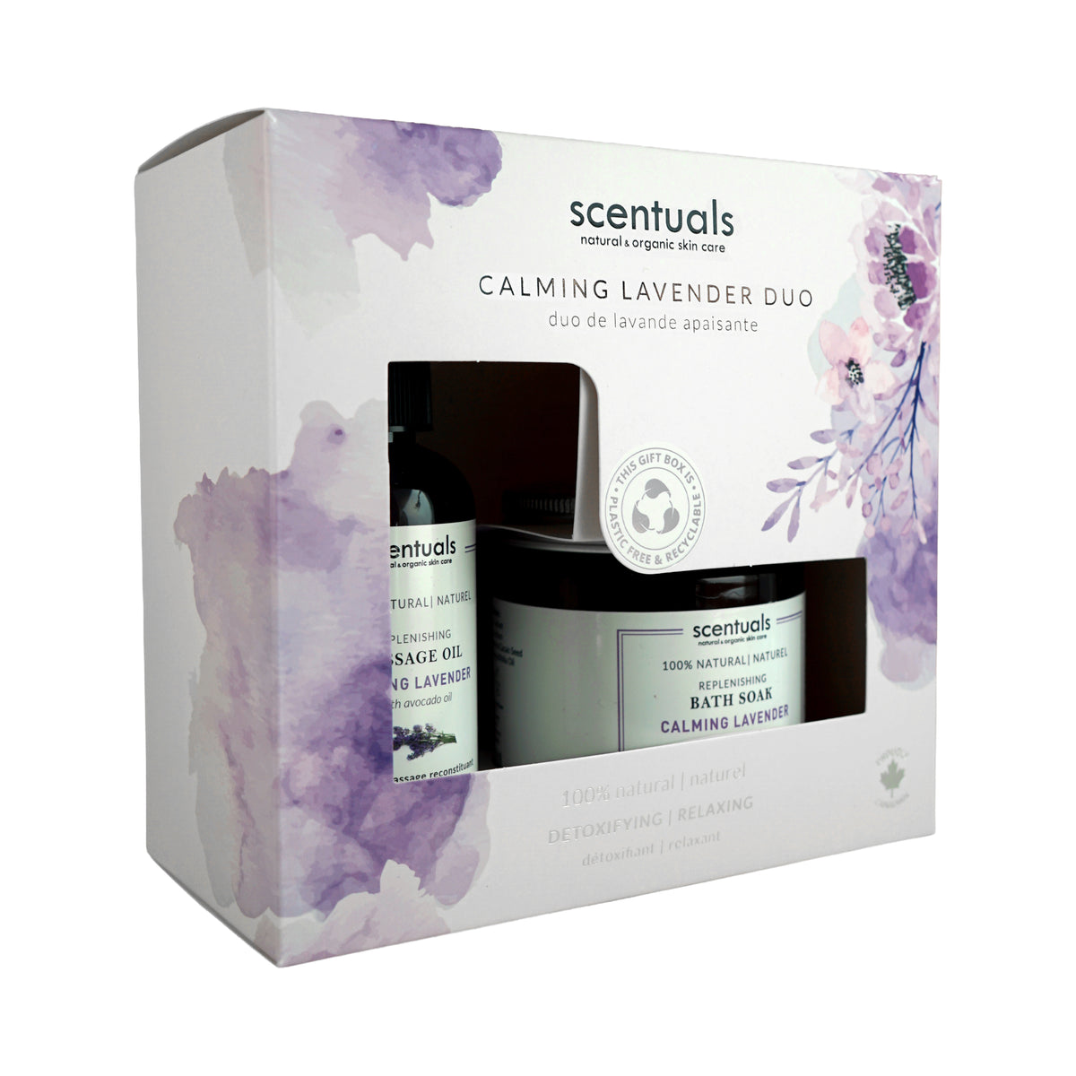 - Calming Lavender Duo Gift Set -