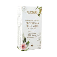 Scentuals de-stress and sleep well roll-on duo.