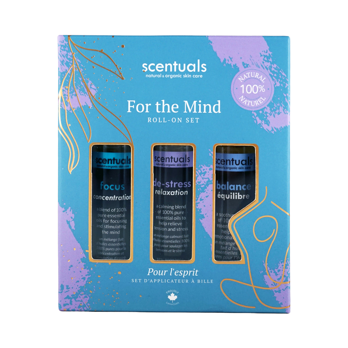 - For The Mind Roll-On Gift Set -