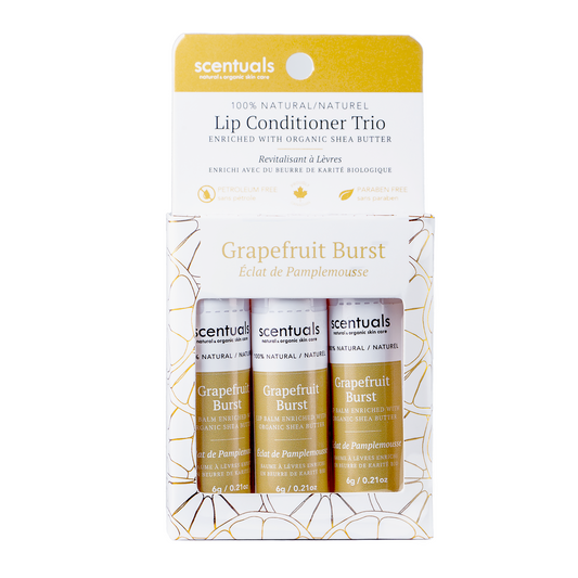 - Grapefruit Burst Lip Conditioner Trio -