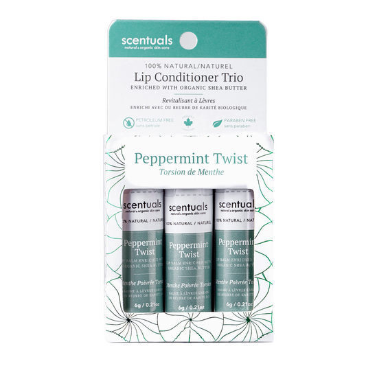 - Peppermint Twist Lip Conditioner Trio -