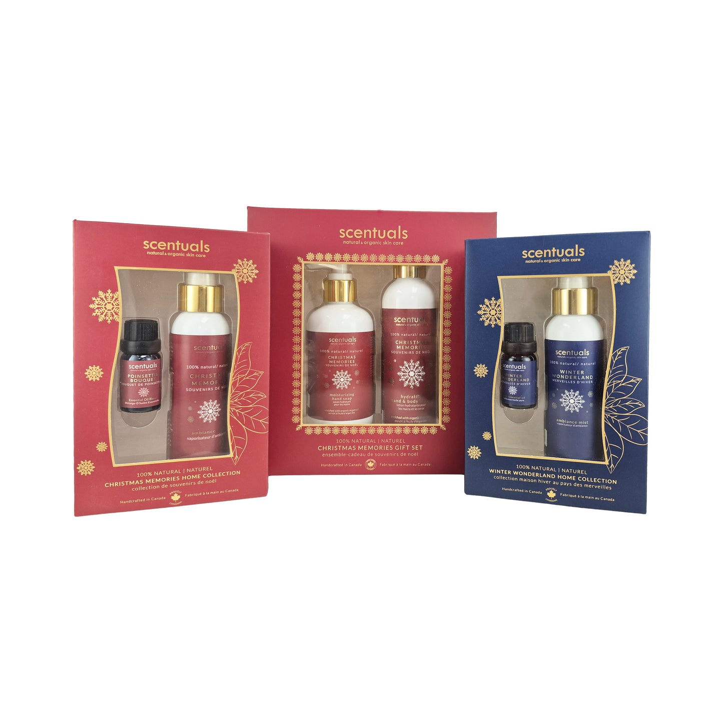 SC Holiday Soap, Lotion, Mist and EO Duo Gift Set Prepack