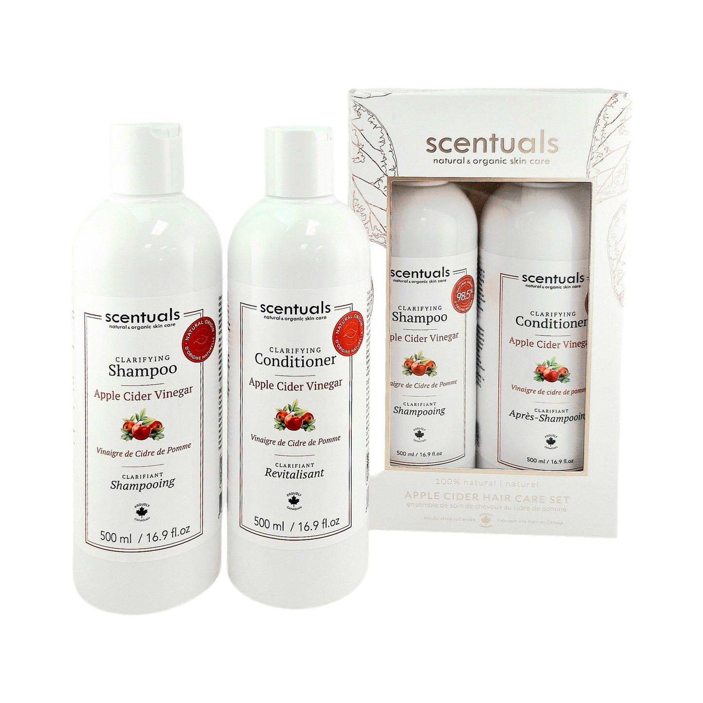 Apple Cider Vinegar Hair Care Duo Gift Set