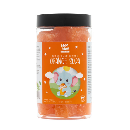 Orange Soda Sugar Cube Scrub