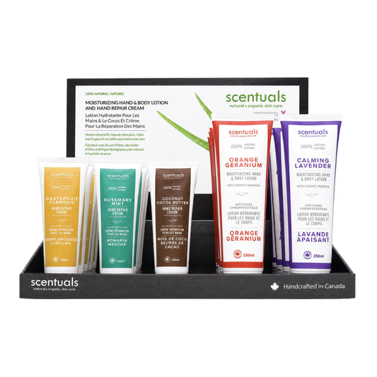 SC Repair Cream & Lotion Display
