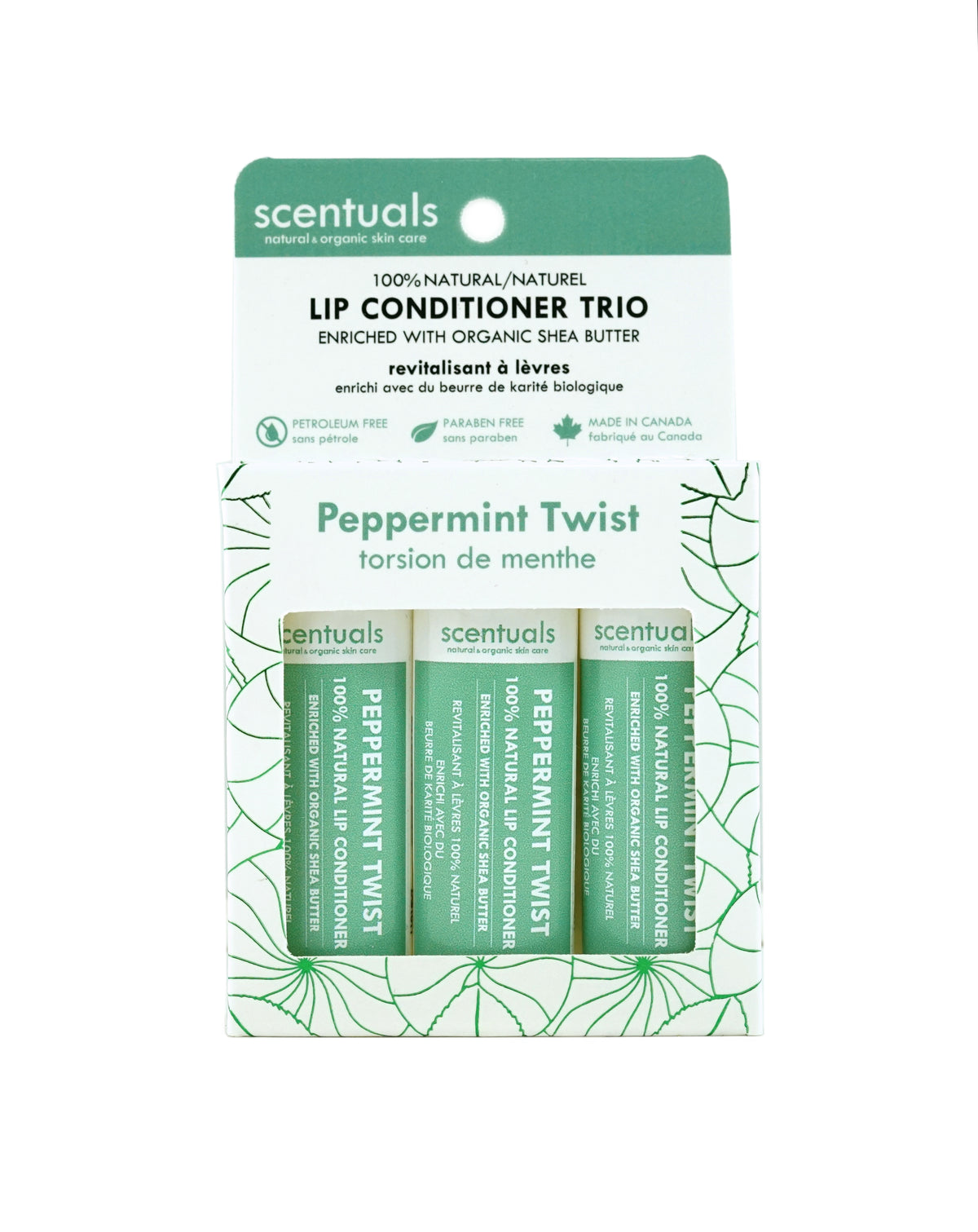 - Peppermint Twist Lip Conditioner Trio -