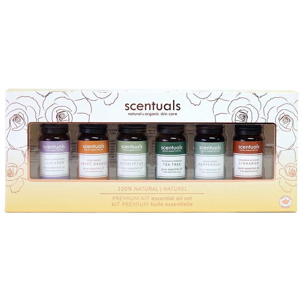 - Premium Essential Oils Kit -